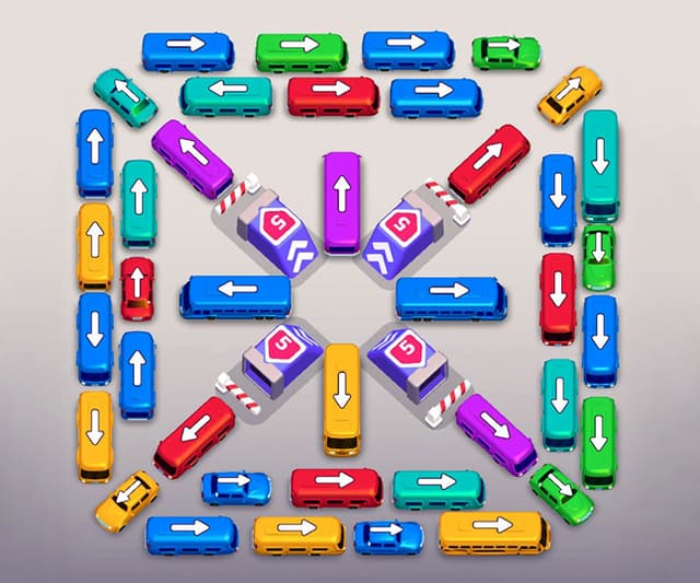 Bus Jam Traffic: Brain Puzzle
